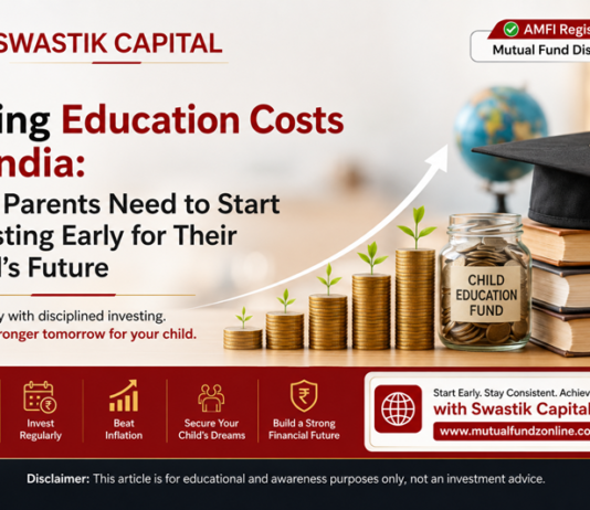 Swastik Capital (Ajmer) Explains Rising Education Costs in India: Why Parents Need to Start Investing Early for Their Child’s Future