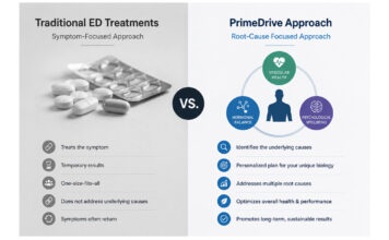 PrimeDrive vs Traditional ED Treatments: Understanding the Differences