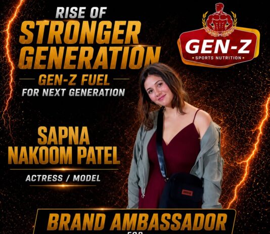Sapna Nakoom Patel Appointed as Brand Ambassador of Gen-Z Sports Nutrition at Grand Launch Event in Vadodara
