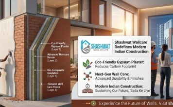 Shashwat Wallcare Redefines Modern Indian Construction with Eco-Friendly Gypsum Plaster and Next-Gen Wall Care Solutions