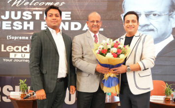 Dr Vivek Bindra Hosts Former Supreme Court Justice Rajesh Bindal at Bada Business Leadership Funnel Program (LFP) to Inspire India’s Next Generation of Ethical Entrepreneurs