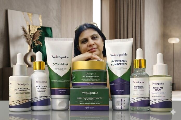 From Dreams to Determination How One Woman Is Building More Than a Skincare Brand SwissSparkle—